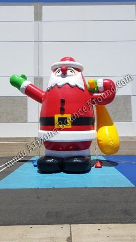 Giant Inflatable santa claus rental Denver Colorado